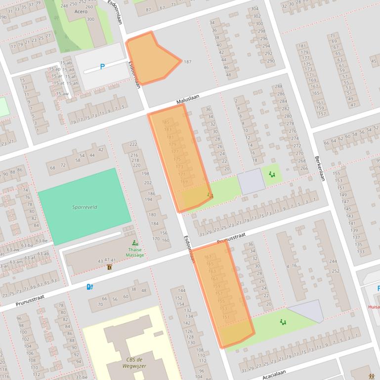 Kaart van postcodegebied 9741KC.