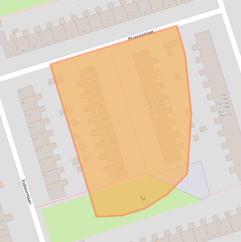 Kaart van postcodegebied 9741LD.
