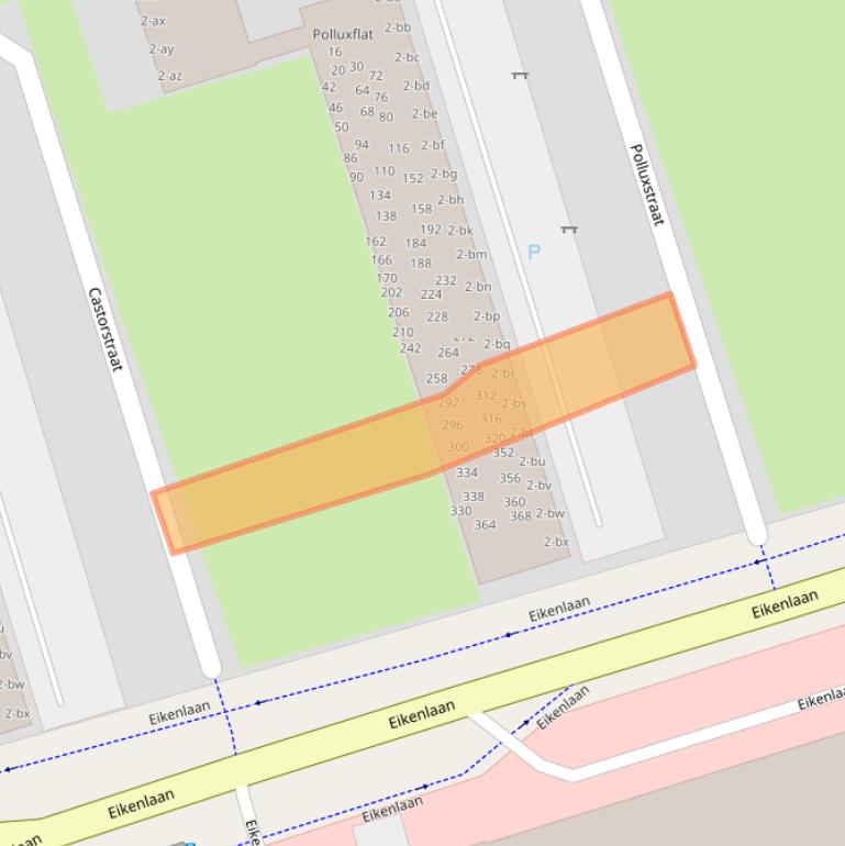 Kaart van postcodegebied 9742CH.