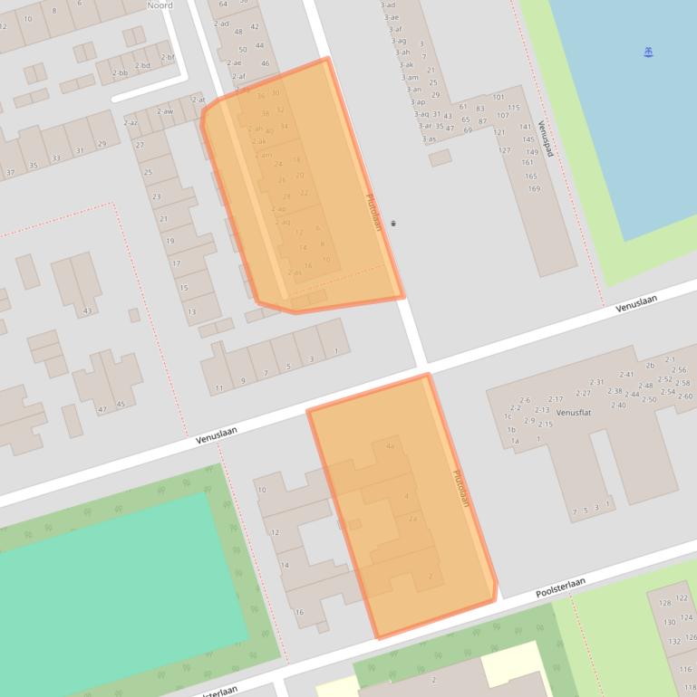 Kaart van postcodegebied 9742GR.