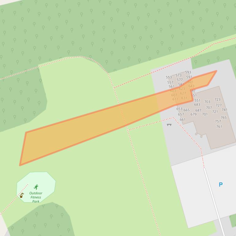 Kaart van postcodegebied 9742HW.