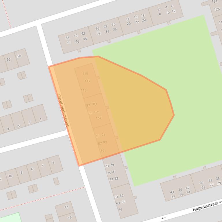 Kaart van postcodegebied 9742TL.