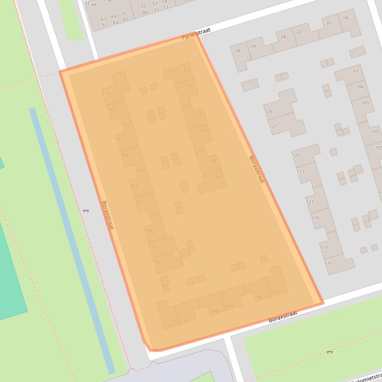 Kaart van postcodegebied 9743VN.
