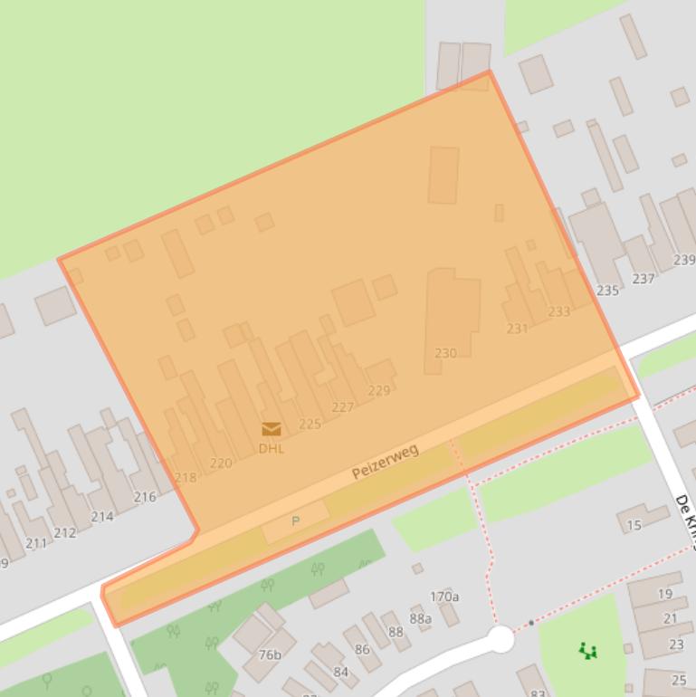 Kaart van postcodegebied 9744BB.