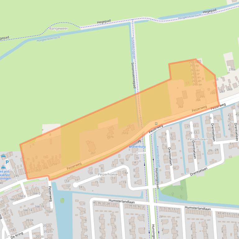 Kaart van postcodegebied 9744BD.
