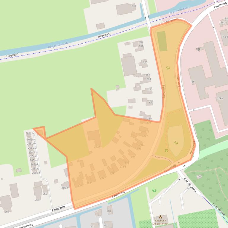 Kaart van postcodegebied 9744BE.