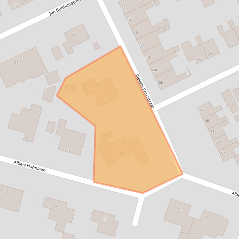 Kaart van postcodegebied 9744HL.