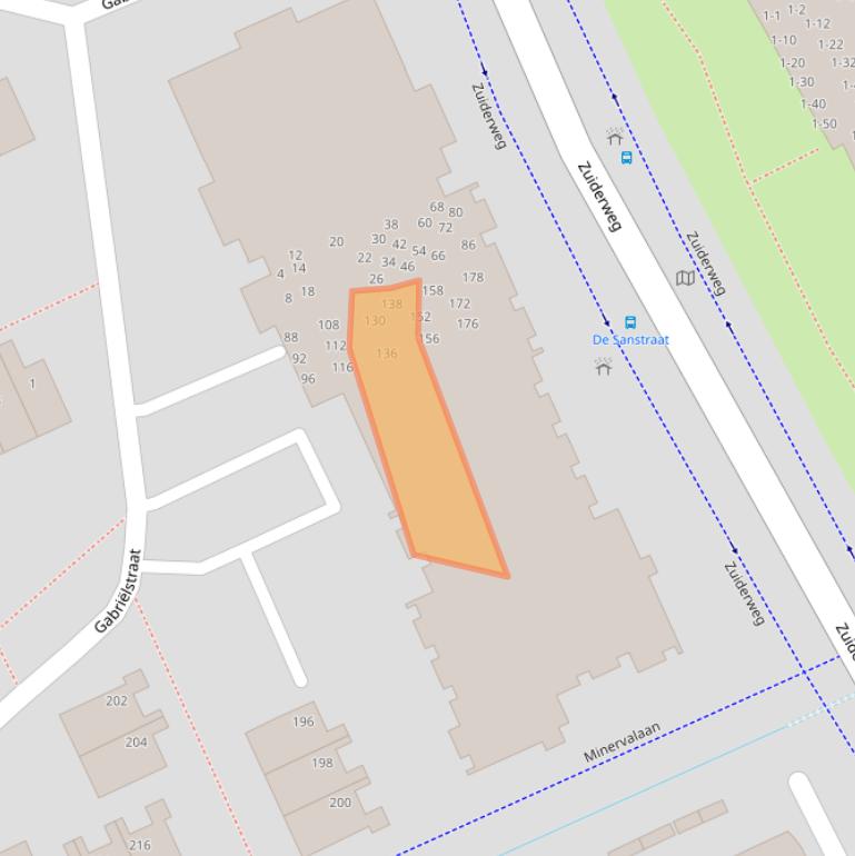 Kaart van postcodegebied 9744KH.