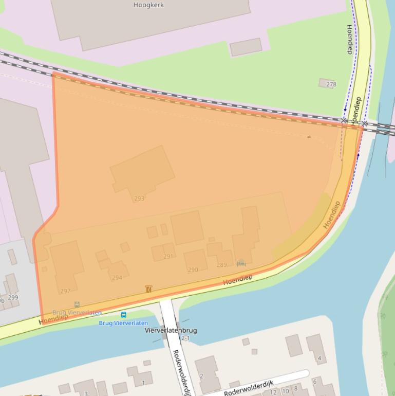 Kaart van postcodegebied 9744TA.