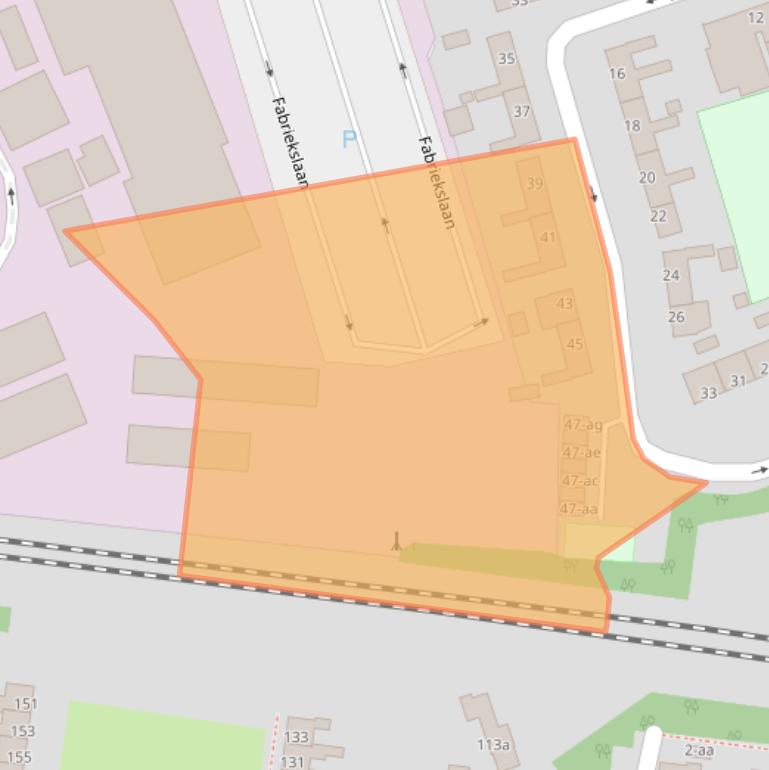 Kaart van postcodegebied 9745AR.