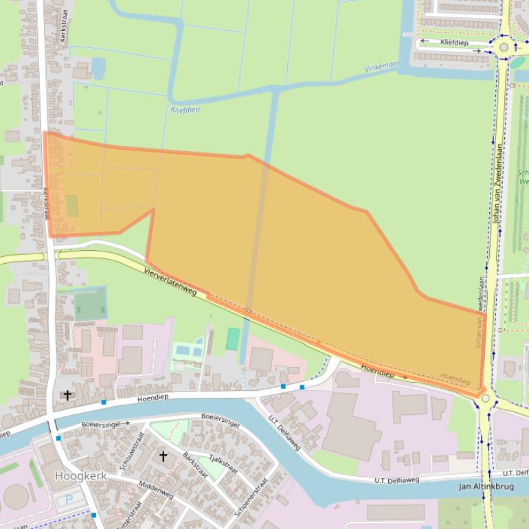 Kaart van postcodegebied 9745CG.