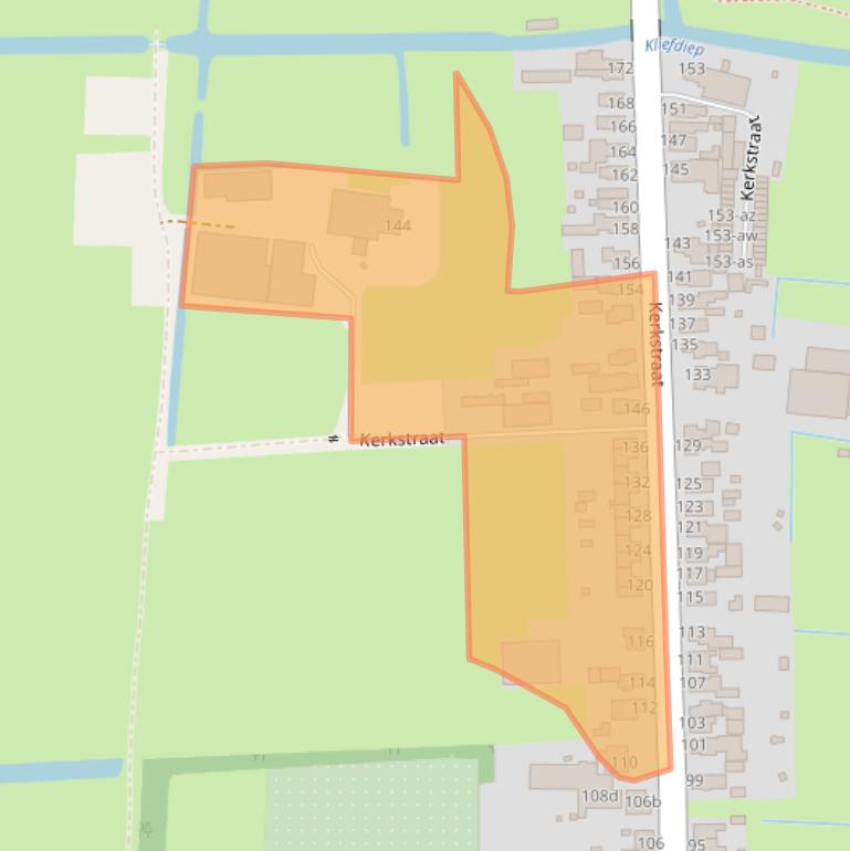 Kaart van postcodegebied 9745CM.