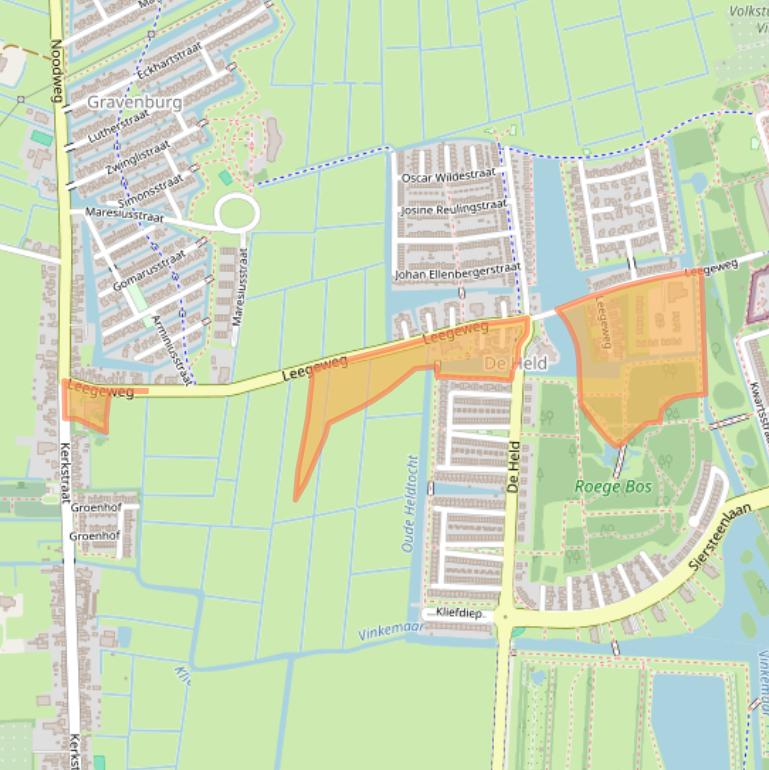 Kaart van postcodegebied 9745CP.