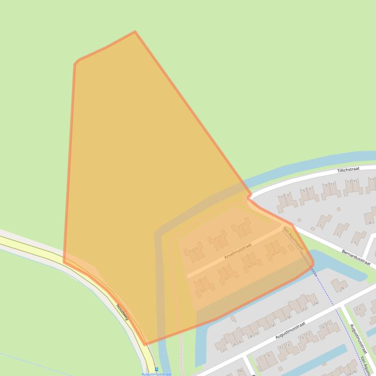 Kaart van postcodegebied 9746BP.