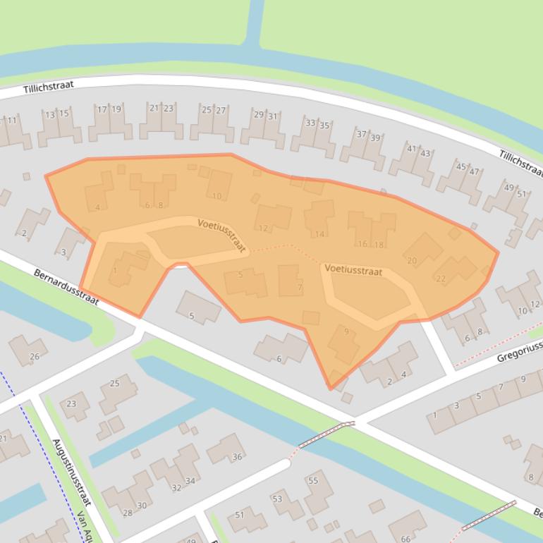 Kaart van postcodegebied 9746CB.