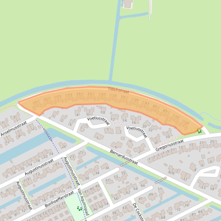 Kaart van postcodegebied 9746CC.