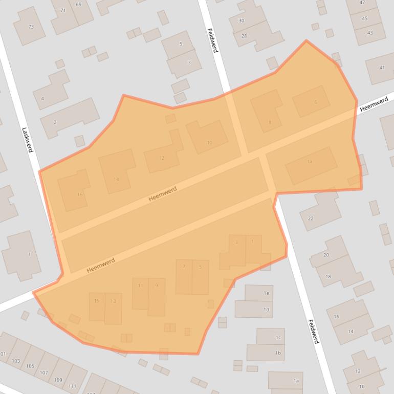 Kaart van postcodegebied 9746CX.