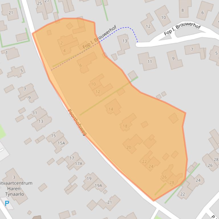 Kaart van postcodegebied 9751CE.