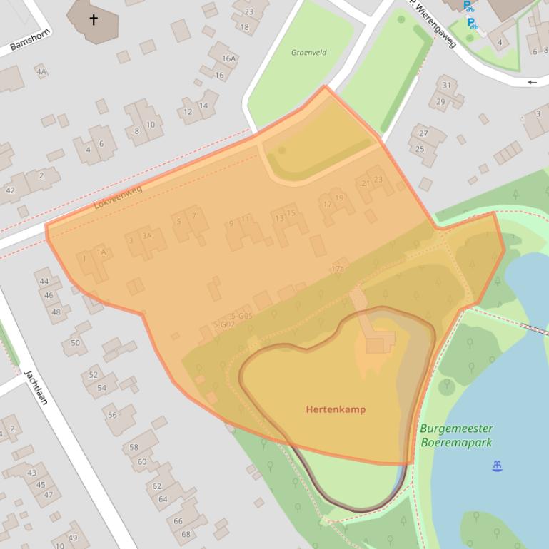 Kaart van postcodegebied 9751CG.