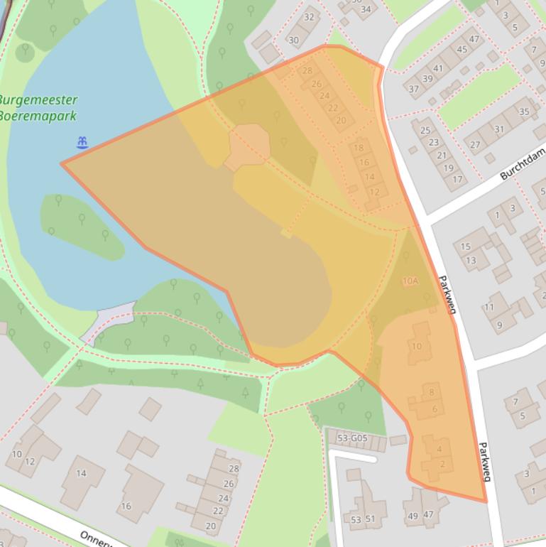 Kaart van postcodegebied 9751CS.