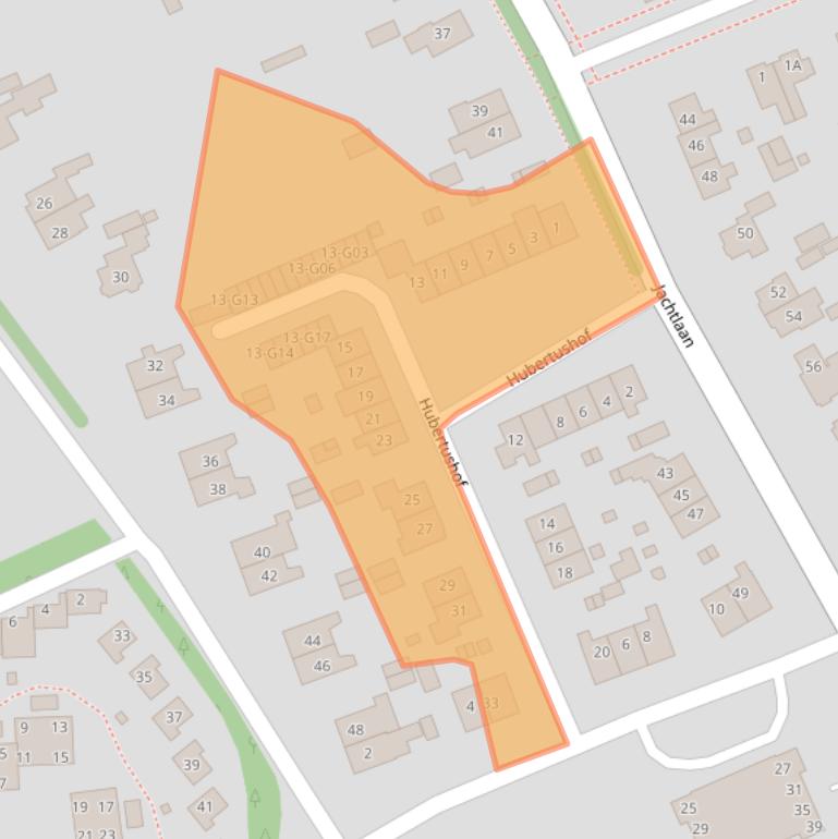 Kaart van postcodegebied 9751EA.