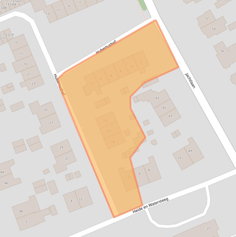 Kaart van postcodegebied 9751EB.