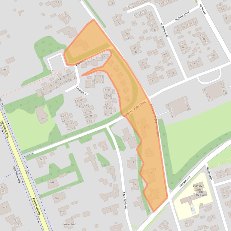 Kaart van postcodegebied 9751EK.