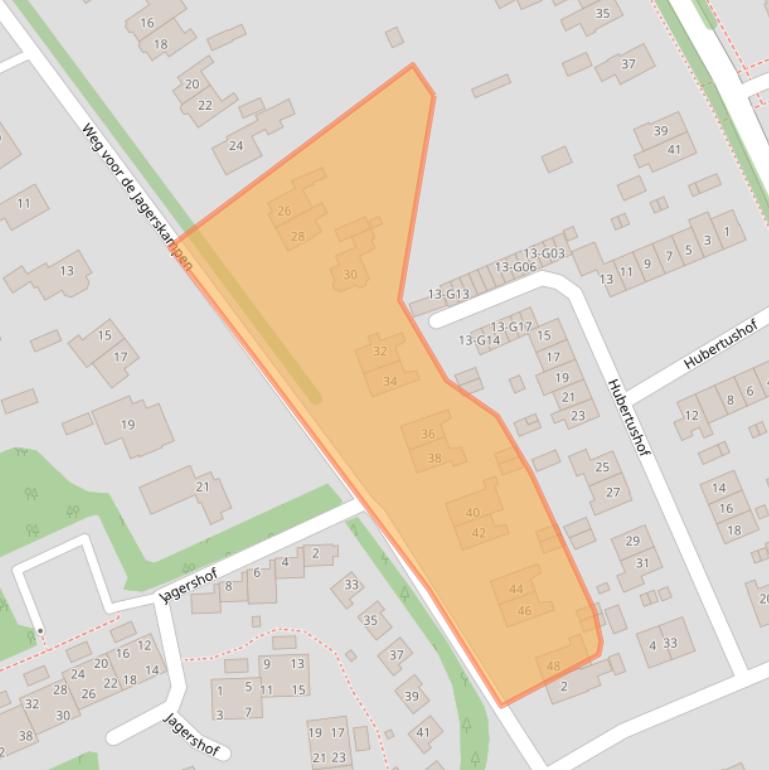 Kaart van postcodegebied 9751EP.