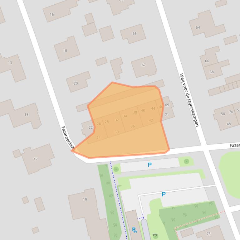 Kaart van postcodegebied 9751EV.