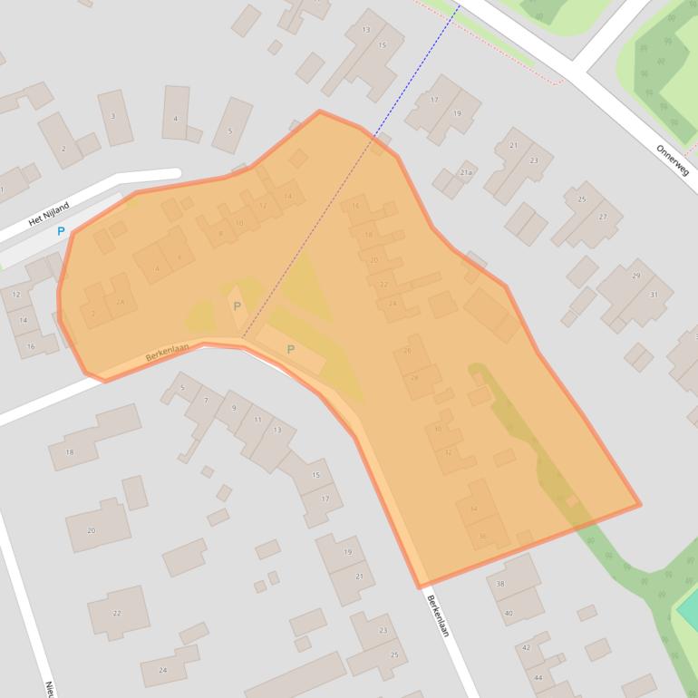 Kaart van postcodegebied 9751GR.