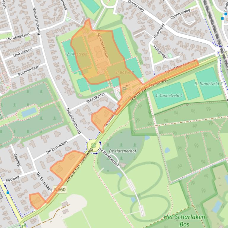 Kaart van postcodegebied 9751HD.