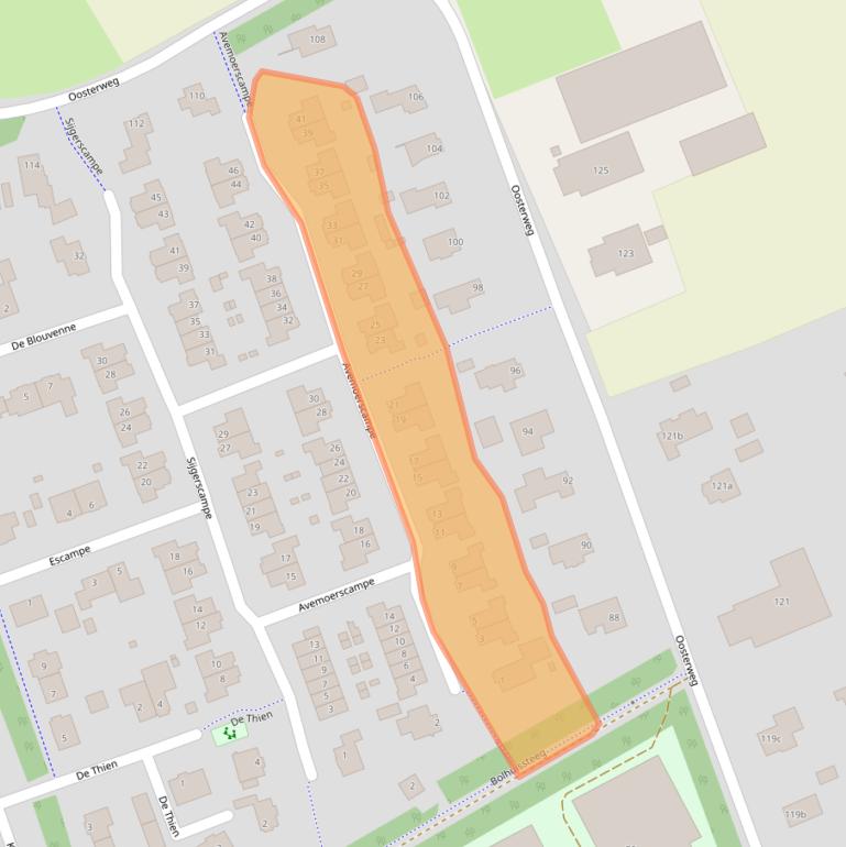 Kaart van postcodegebied 9751MA.