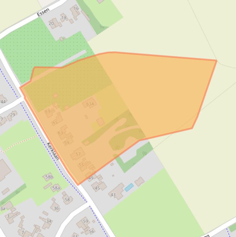 Kaart van postcodegebied 9751NM.