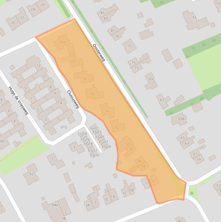 Kaart van postcodegebied 9751PJ.