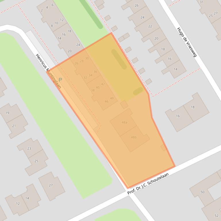 Kaart van postcodegebied 9751PX.