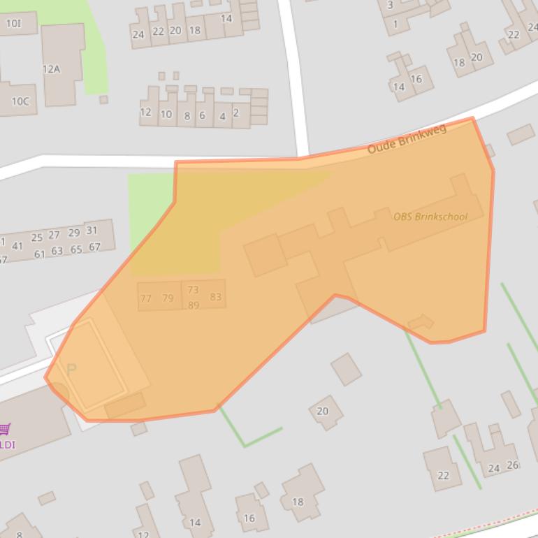 Kaart van postcodegebied 9751RL.