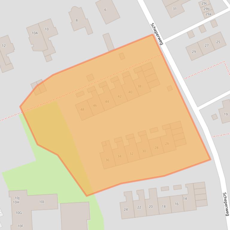 Kaart van postcodegebied 9751RR.