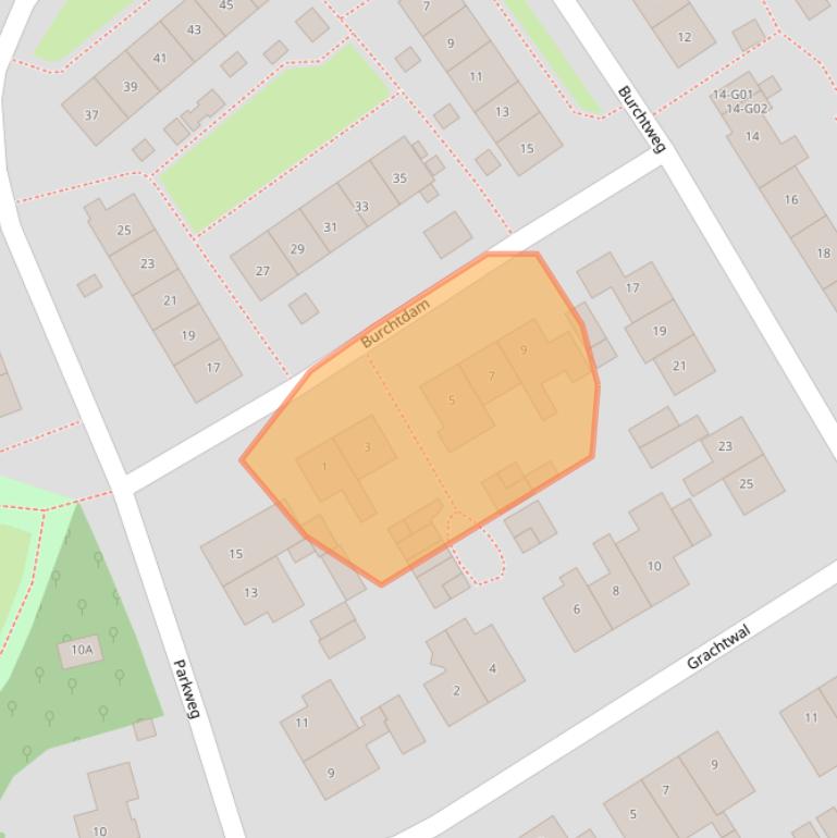 Kaart van postcodegebied 9751TP.