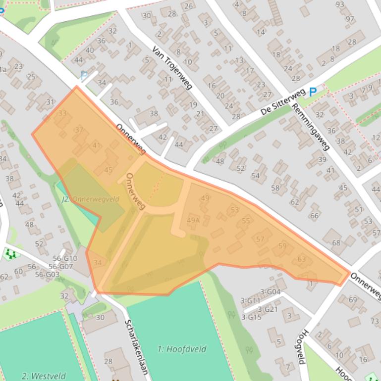 Kaart van postcodegebied 9751VB.