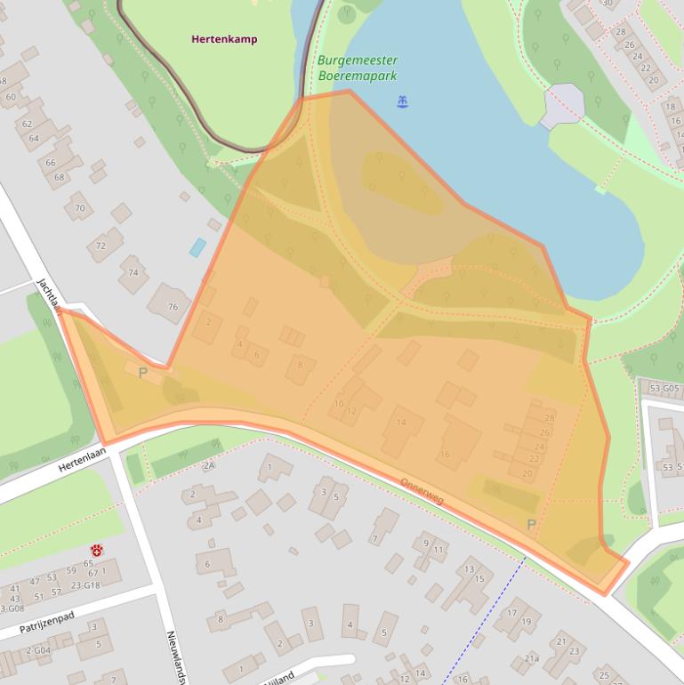 Kaart van postcodegebied 9751VD.