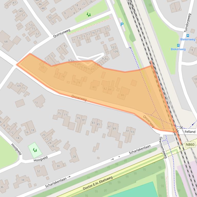 Kaart van postcodegebied 9751VG.