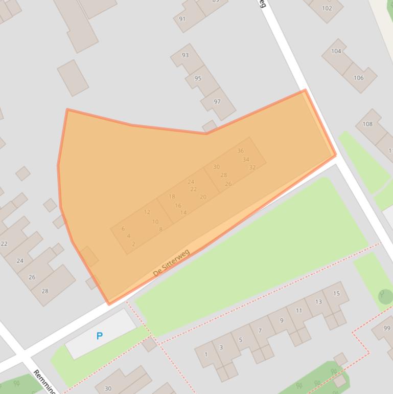 Kaart van postcodegebied 9751VJ.