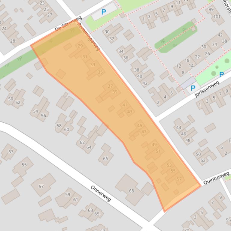 Kaart van postcodegebied 9751VN.