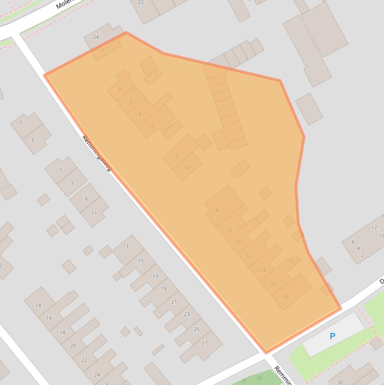 Kaart van postcodegebied 9751VP.