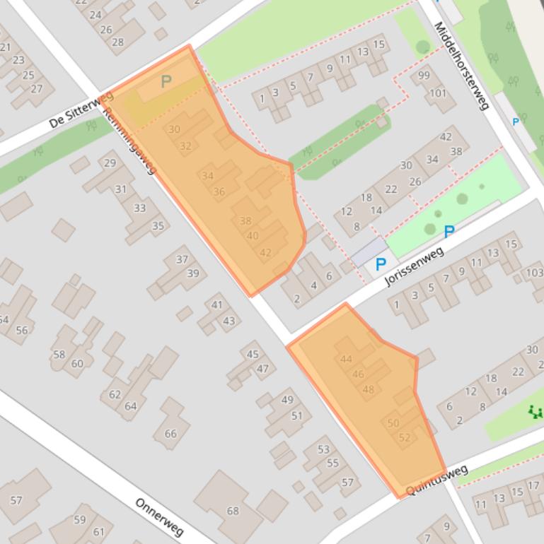 Kaart van postcodegebied 9751VR.