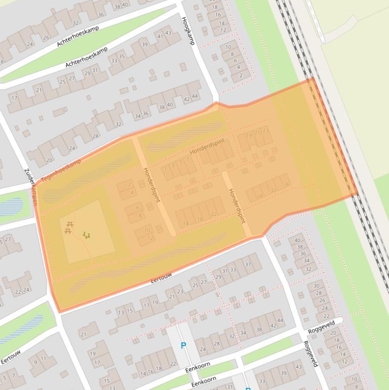 Kaart van postcodegebied 9751WN.