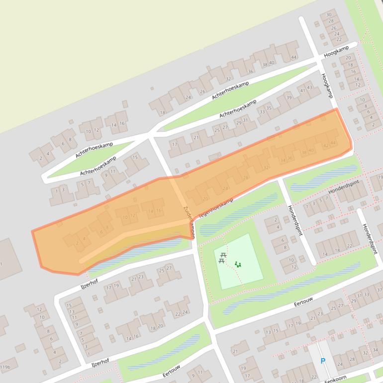 Kaart van postcodegebied 9751WP.