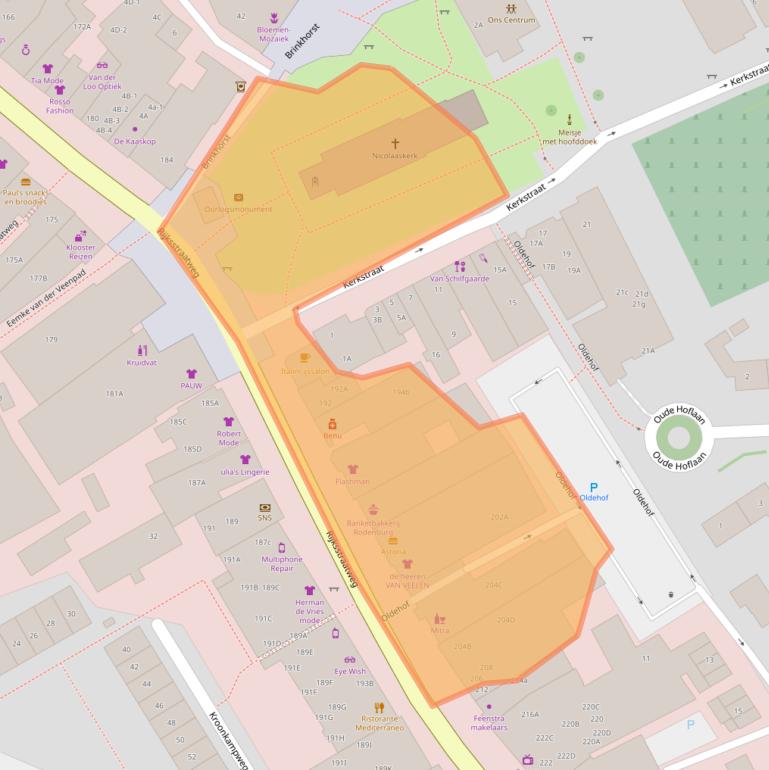 Kaart van postcodegebied 9752BR.