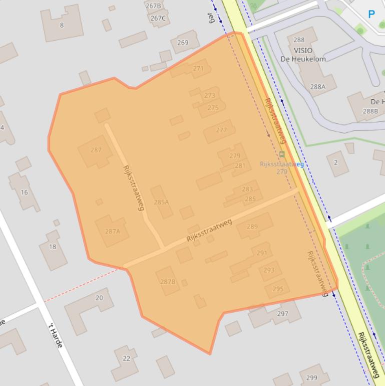 Kaart van postcodegebied 9752CD.