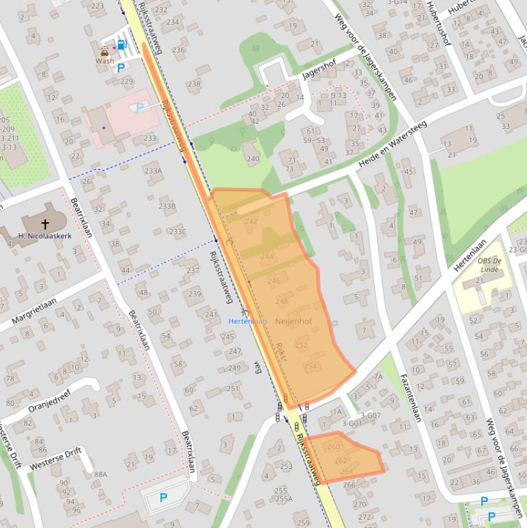 Kaart van postcodegebied 9752CK.